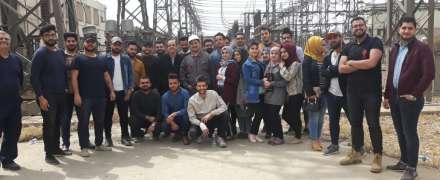 A scientific trip for the students of the fourth stage in the Department of Computer Technology Engineering to the South Baghdad thermal station