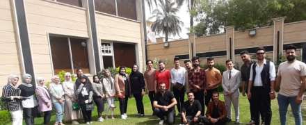 Students of the Department of Digital Media on a scientific visit to Radio Al-Mawqif