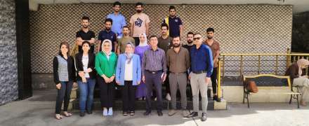 A scientific visit to the laboratories of the Medical Instruments Technology Engineering Department