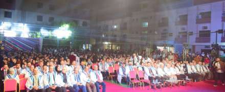 The central graduation ceremony for the 31st session of Al-Mansour University College graduates