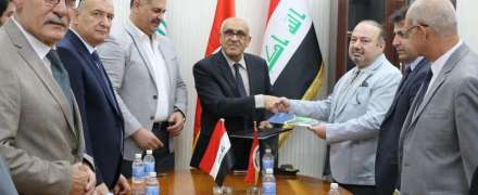 اتفاقية تعاون مشترك مع مستشفى بغداد الاهلي