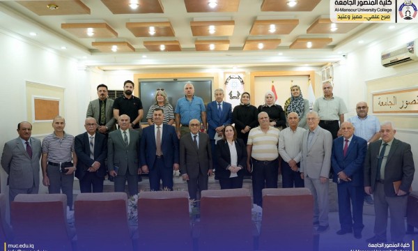 المنصور الجامعة تنظّم ورشة تفاعلية حول آلية عمل تطبيق SIS بحضور العمادة ورؤساء الأقسام العلمية