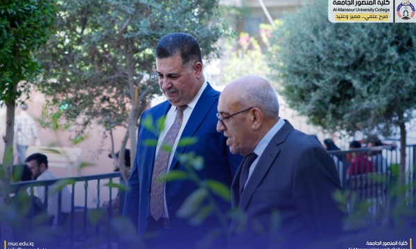 عمادة المنصور الجامعة تجري جولة تفقدية شاملة في أروقة الكلية وقاعاتها الدراسية لمتابعة البيئة الأكاديمية والخدمات التعليمية