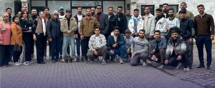 قيادة اكاديمية بمسؤولية وطنية نشاط علمي وتطوعي لقسم التربية البدنية وعلوم الرياضة